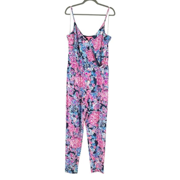 Lilly Pulitzer Dante Jumpsuit in Turtle Amazement XL - Picture 2 of 7
